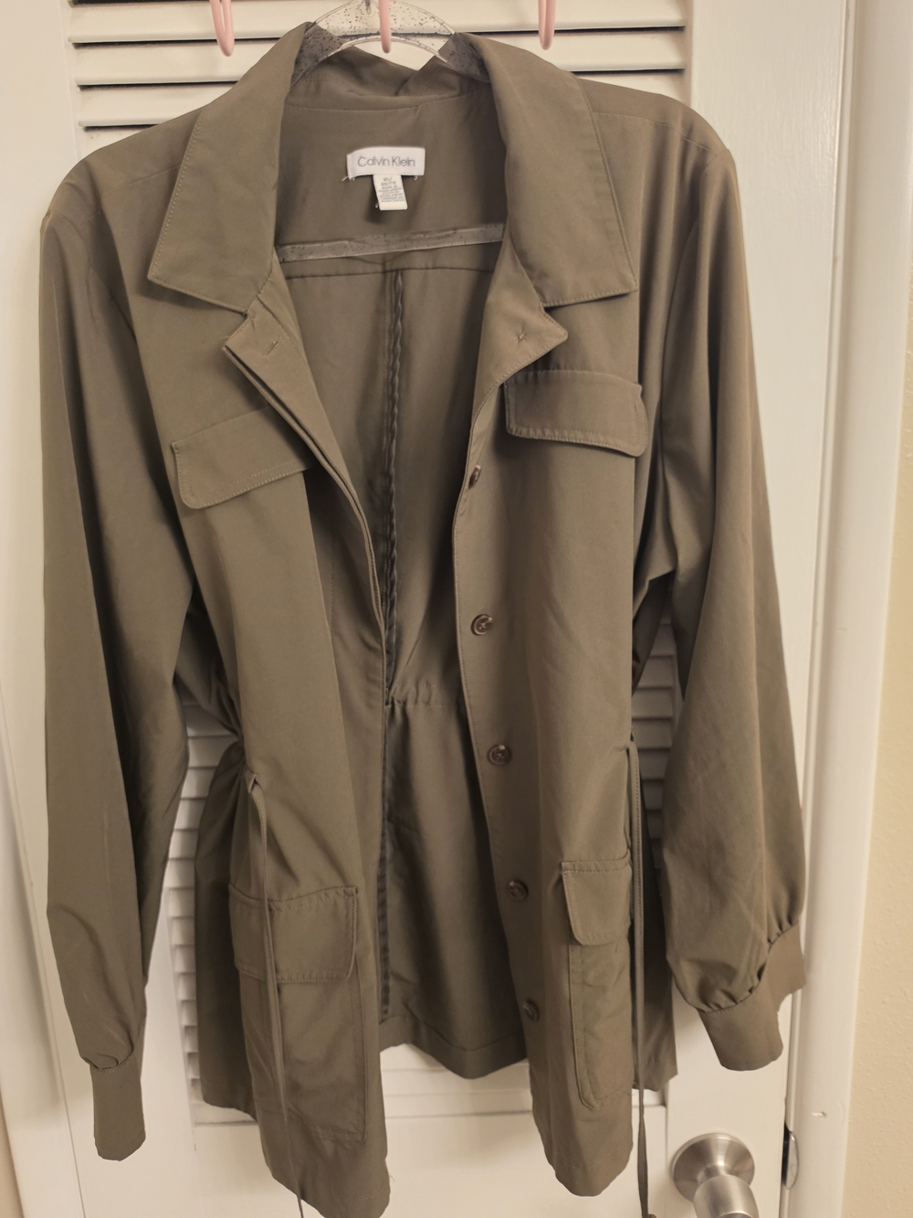 Calvin Klein Utility Jacket Olive Green XL